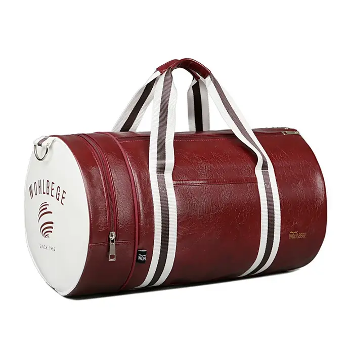 Sac de sport en cuir PU pour hommes