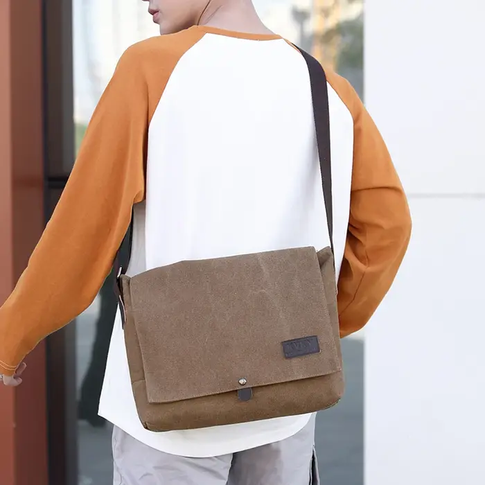 Sac à Main en Toile pour Homme