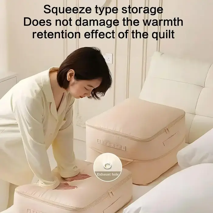 Sac de rangement pour vêtements à Compression de grande capacité