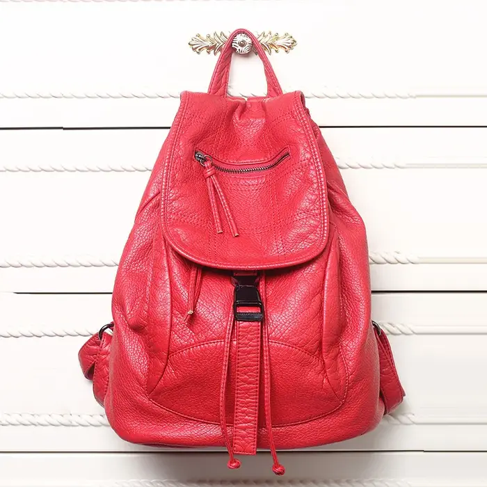 Sac à dos en cuir de luxe pour femmes