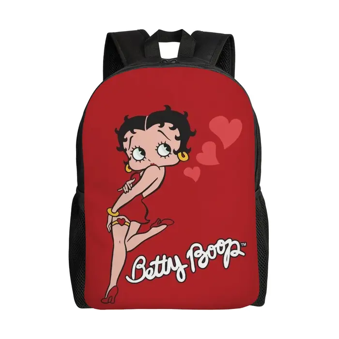 Sac à dos B-Betty Boops pour hommes et femmes, sac à dos cool pour lycée, affaires, collège, sacs en
