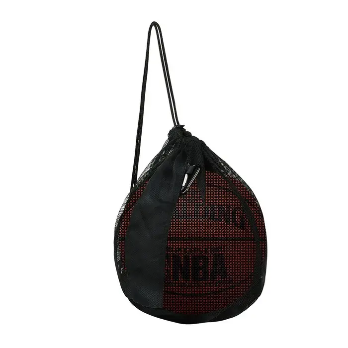 Sac à balle unique sac en maille de basket-ball sacs de rangement sac à dos de basket-ball à bandoulière organisateur de Sport sacs de gymnastique