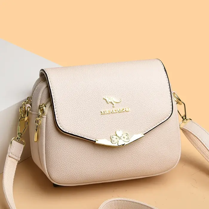 Sac messager en cuir de qualité pour femme