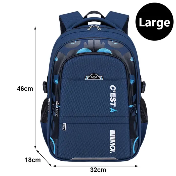 Sac à dos sac d'école sac à dos pour garçon enfants enfant adolescent cartable mâle hommes primaire Bookbag sac à dos