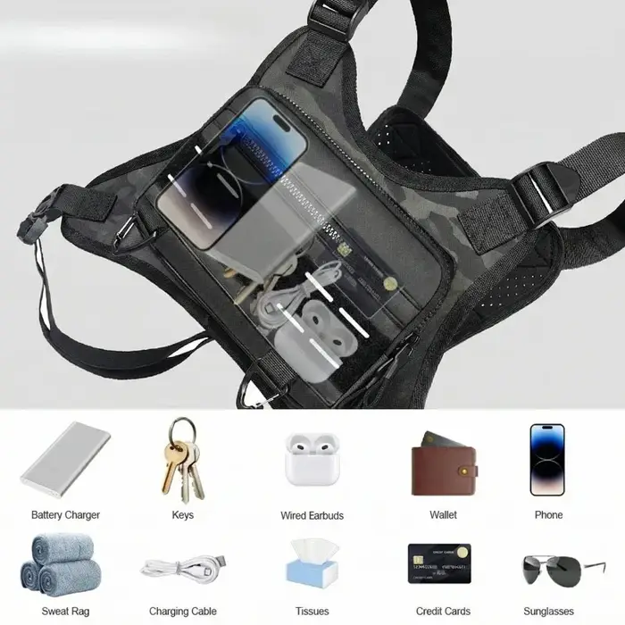 Sac de poitrine de sport léger