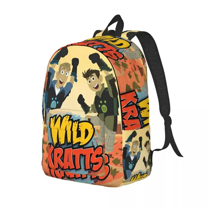 Wild Kratts Anime (1) sac à dos classique sport lycée affaires sac à dos pour hommes femmes ordinate