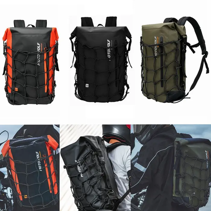 Sac à dos de moto pour hommes et femmes