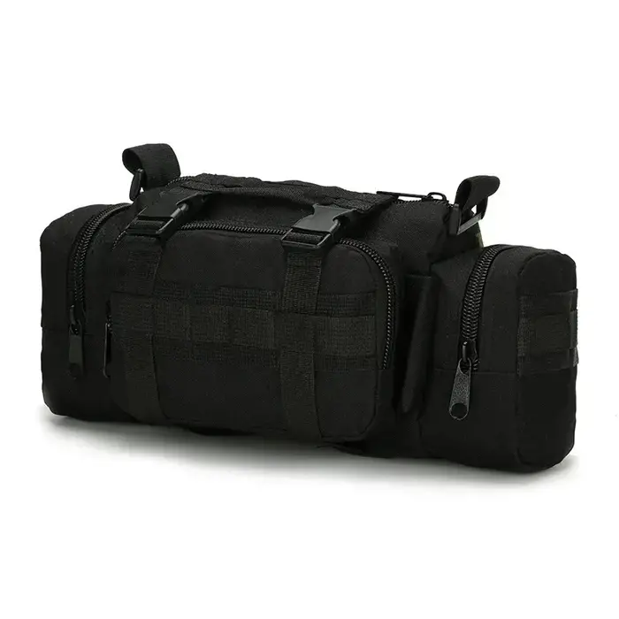 Sac banane imperméable pour homme, sac à bandoulière croisé pour la randonnée, l'escalade, la pêche 