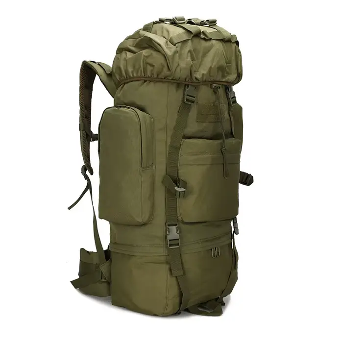 Sac de randonnée de grande capacité 80-100L, sac de randonnée professionnel étanche pour voyage Camp