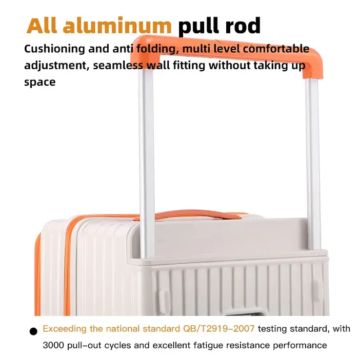 SUSHIMU Un bagage à ouverture avant, une valise trolley extensible, une valise cabine de 20 pouces,