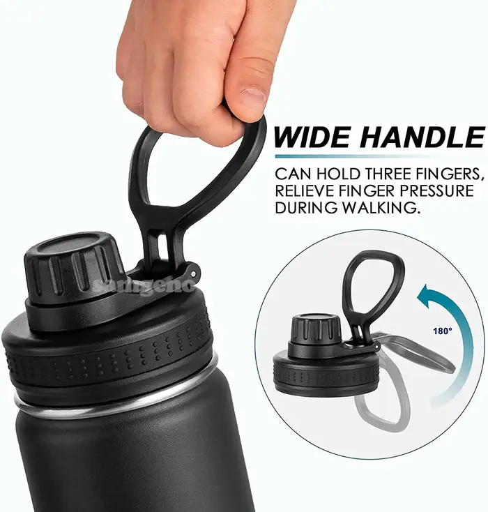 Bouteille d'eau isolée en acier inoxydable