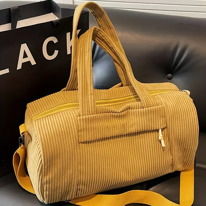 Nouveau sac de sport de grande capacité sac de Fitness couleur unie sac à bandoulière Portable avec