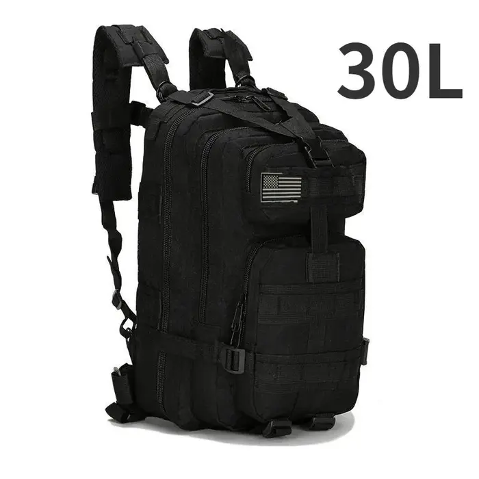 50L/30L sac à dos militaire d'assaut pour hommes