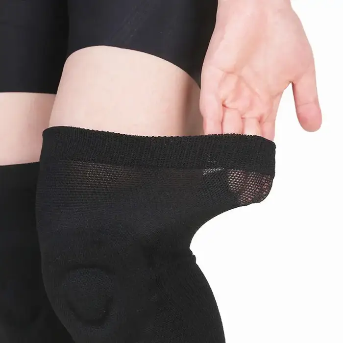 Fitness danse patinage genouillères en Silicone Sport jambières basket-ball pressurisé cyclisme