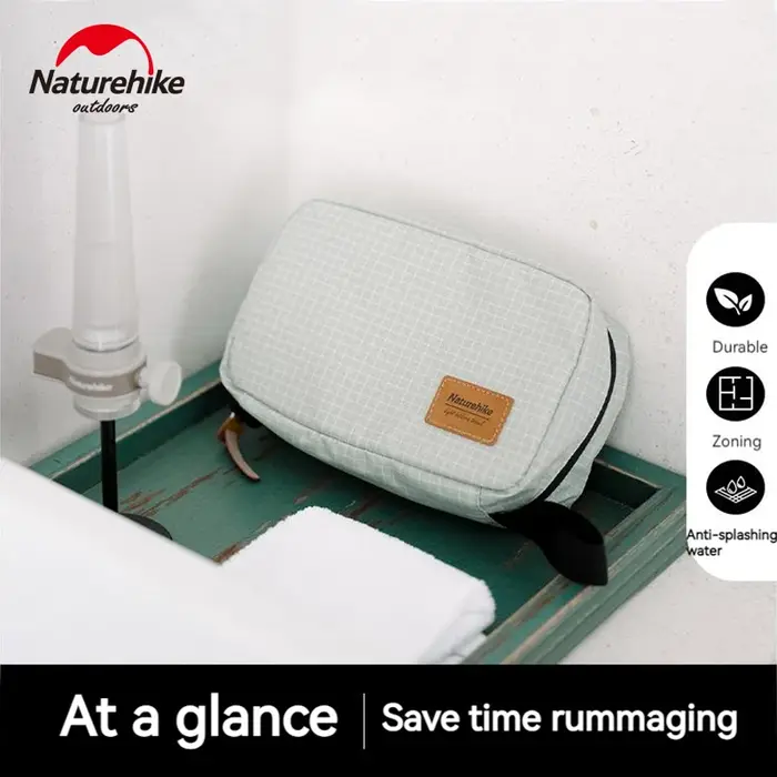 Naturehike Camping randonnée trousse de toilette voyage sac cosmétique plage piscine surf Portable grande capacité transporter sac étanche