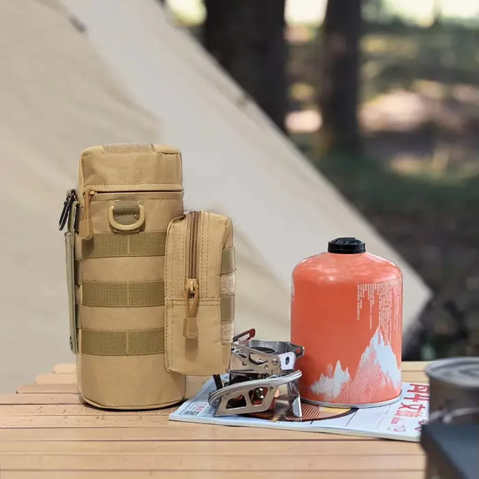 Tactique Molle bouteille d'eau sac support de pochette voyage en plein air Camping randonnée cyclisme pêche chasse