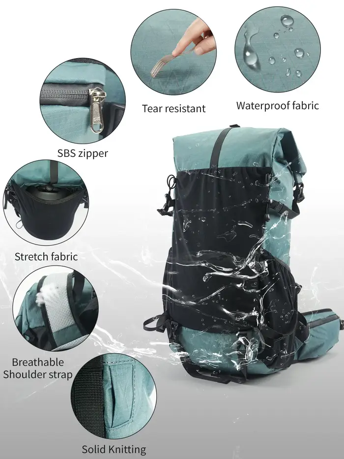 Sac à dos de Camping de randonnée en plein air 40l