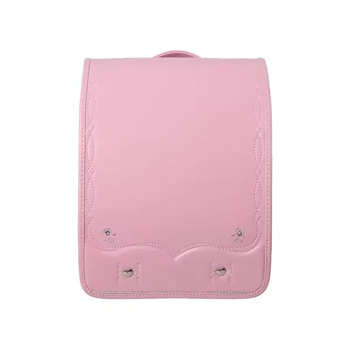 Sac à dos d'école de style japonais pour filles, cartable automatique, broderie, sac à livres en PU,