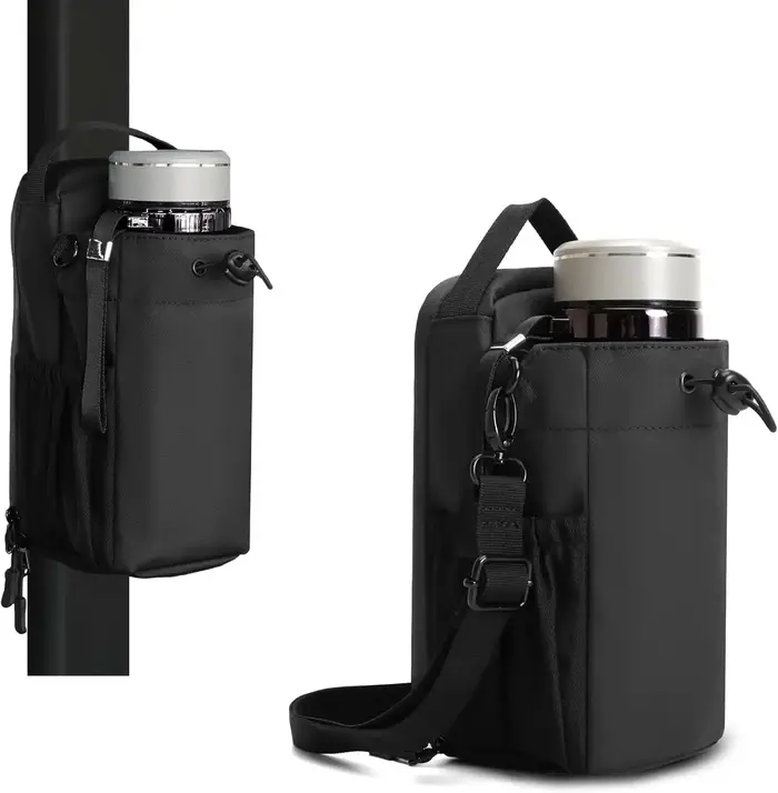 Sac de sport magnétique grande capacité avec poche pour téléphone, pochette portable pour bouteille 