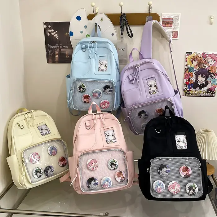 Sac à dos de style universitaire japonais tendance pour étudiants