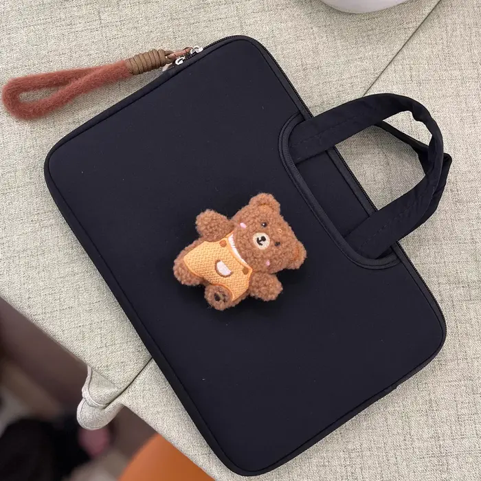 Mignon ordinateur Portable Bag11 13.3 14 15 15.6 16 pouces ordinateur voyage Portable sac à main coréen mode ordinateur Portable tablette Pounch femmes porte-documents