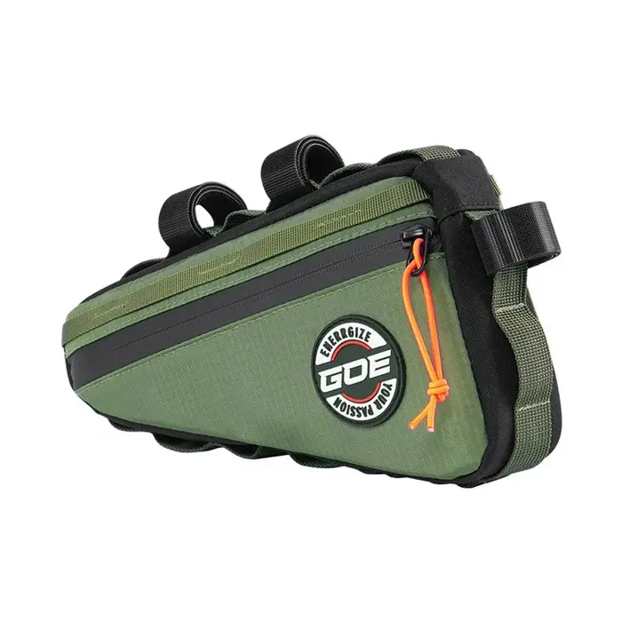 Sac triangulaire étanche pour vélo de montagne, sac de tube supérieur, sac de faisceau avant, sac de