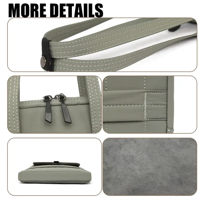 MacBook Air 13 pouces sac d'ordinateur 15 pouces M4 sac fourre-tout iPad Pro tablette sac de rangement mallette d'affaires Apple sac à bandoulière sac à main pour ordinateur portable 14 pouces