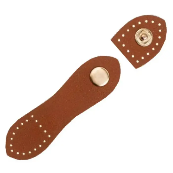 Fermoir à loquet en cuir pour sac à main bricolage