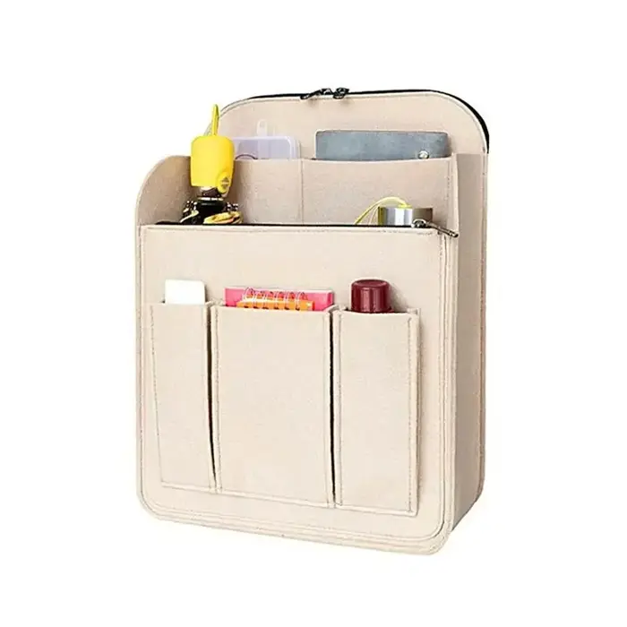 Nouveau sac intérieur multi-poches pour sac à dos, grande capacité, sac de rangement portable en feu