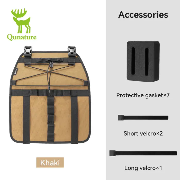 Qunature Bikepacking sac de vélo ultraléger étanche support de rangement de cyclisme sac multifonctionnel voyage sacs