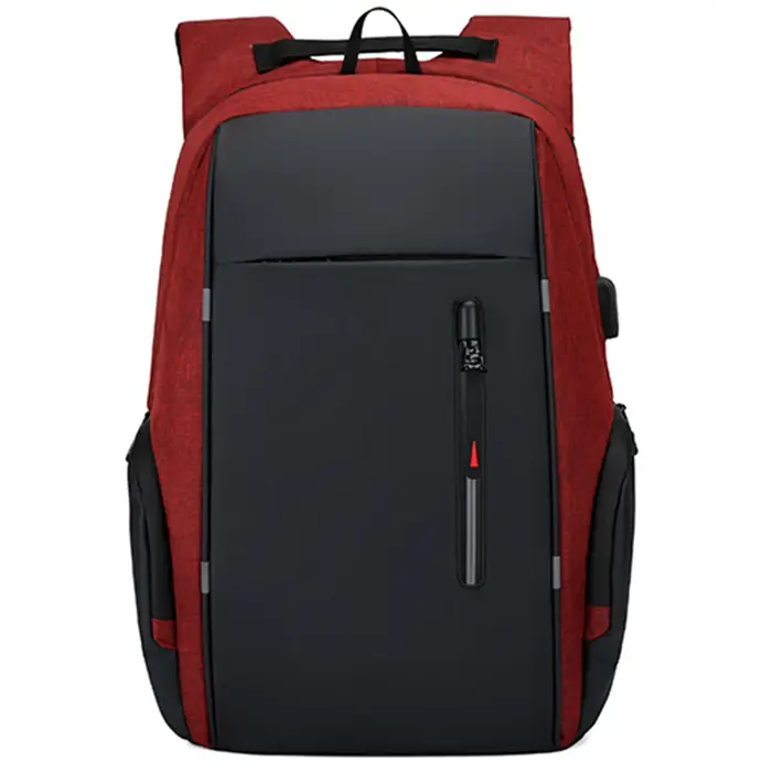 Sac à dos pour ordinateur portable 17 pouces, avec Port USB, sacs à dos étanches à la mode, un sac p