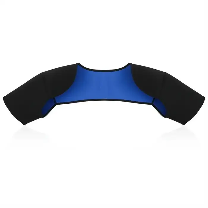 Nouveau Support de dos Double épaule respirant, facile à porter, basket-ball, haltérophilie Orthèse de sport pour badminton, protection de sécurité pour les épaules
