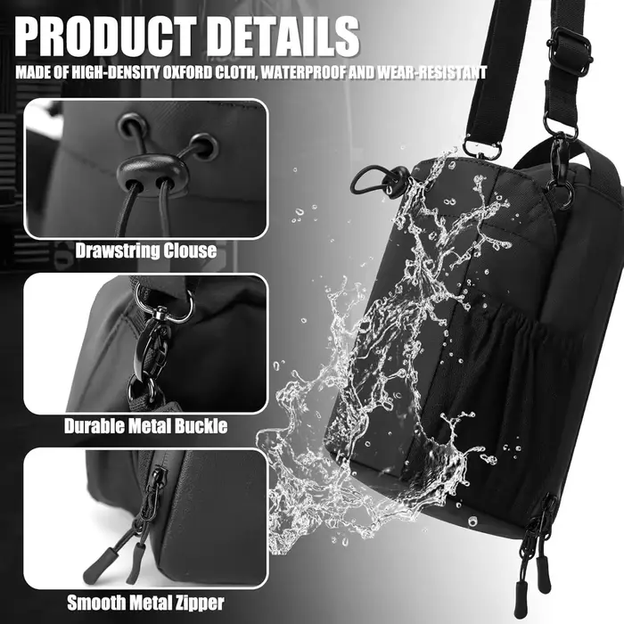 Sac de sport magnétique pour bouteille d'eau