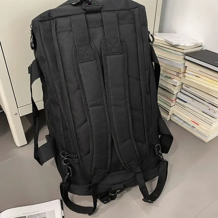 Nouveau sac de Fitness de gymnastique tactique avec poche à chaussures voyage en plein air polochon bagages sacs à