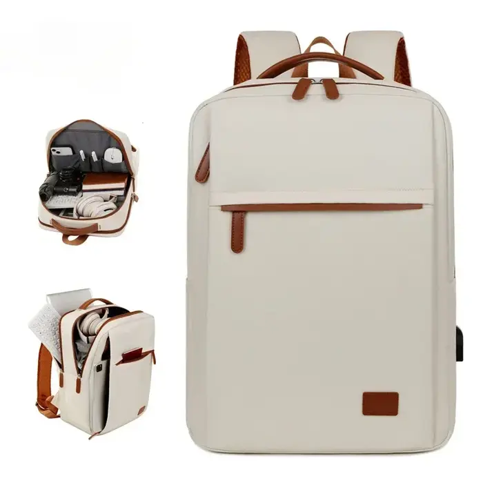 Mode 15.6 pouces ordinateur portable affaires sac à dos classique hommes sac à dos femmes grande capacité voyage sacs à