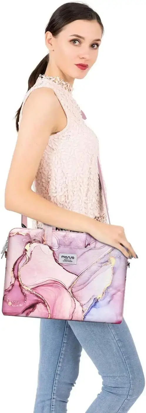 MOSISO sac à bandoulière pour ordinateur portable pour MacBook Air/Pro 13-16 pouces mallette en polyester