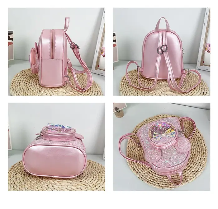 Mignon enfants sac mode paillettes maternelle sacs à dos pour bébé filles dessin animé souris sac à dos décontracté