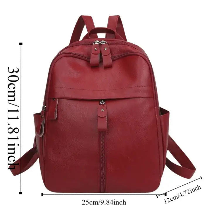 Sac à dos élégant en PU souple