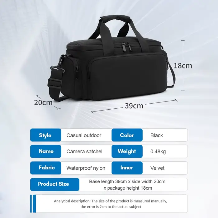Sac pour appareil photo