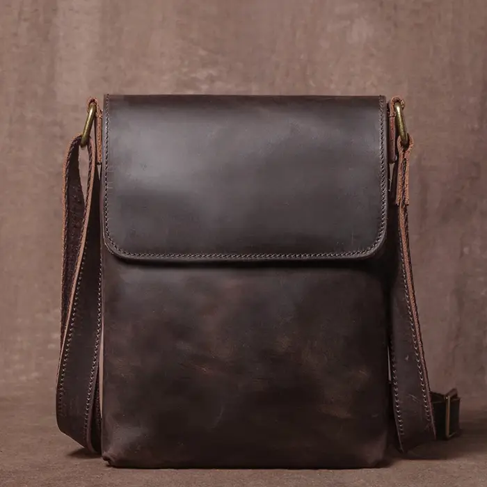 Sac à Bandoulière en Cuir group pour Homme