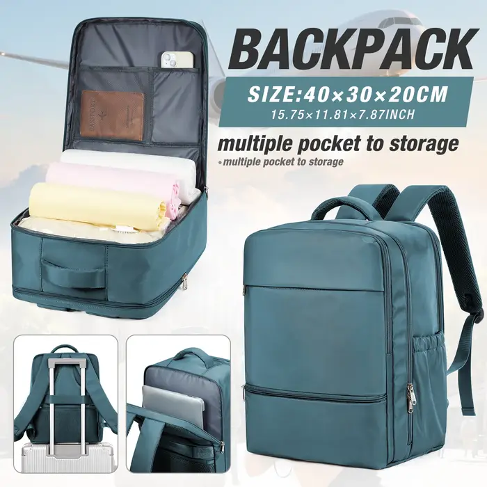 Ryanair sac à dos 40x30x20 sac de cabine sac à dos de voyage pour hommes femmes bagage à main sac à dos pour ordinateur
