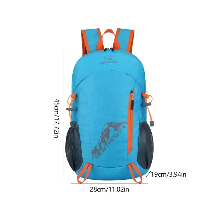 Sac à dos de sport étanche pour hommes et femmes, sac de voyage en plein air, sac polochon léger pou