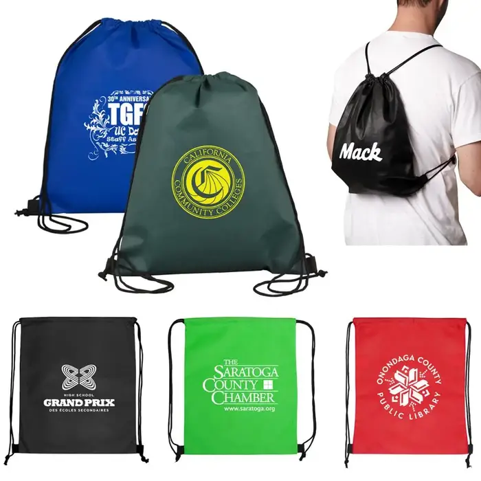 Sacs de sport avec logo personnalisé, sac à dos pour promotions commerciales, sac de voyage de sport