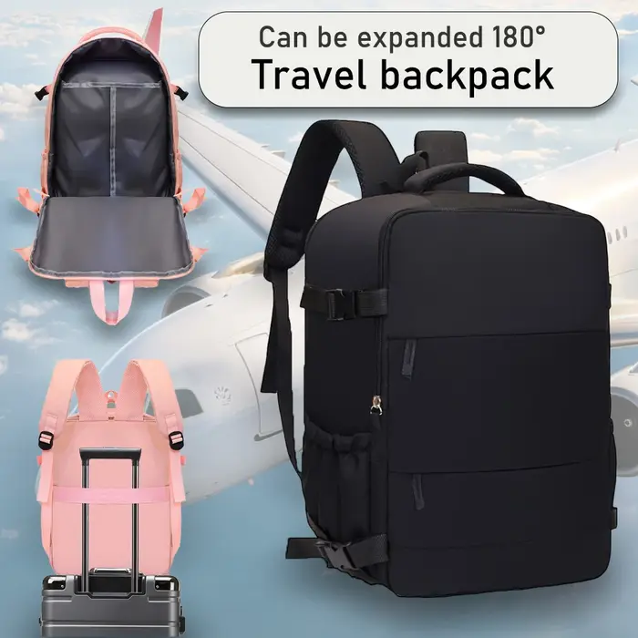 Sac à dos de voyage extensible