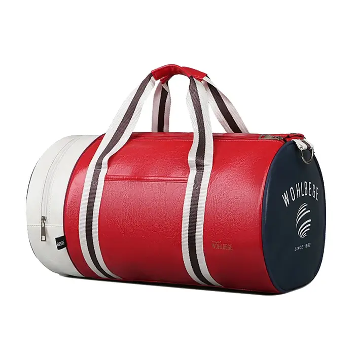 Sac de sport en cuir PU pour hommes