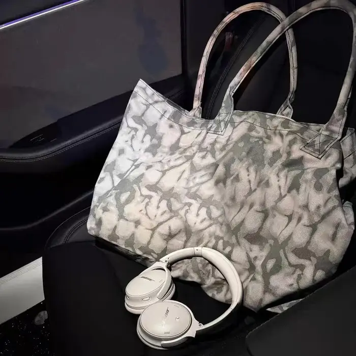 Sac de yoga unisexe en toile grande capacité