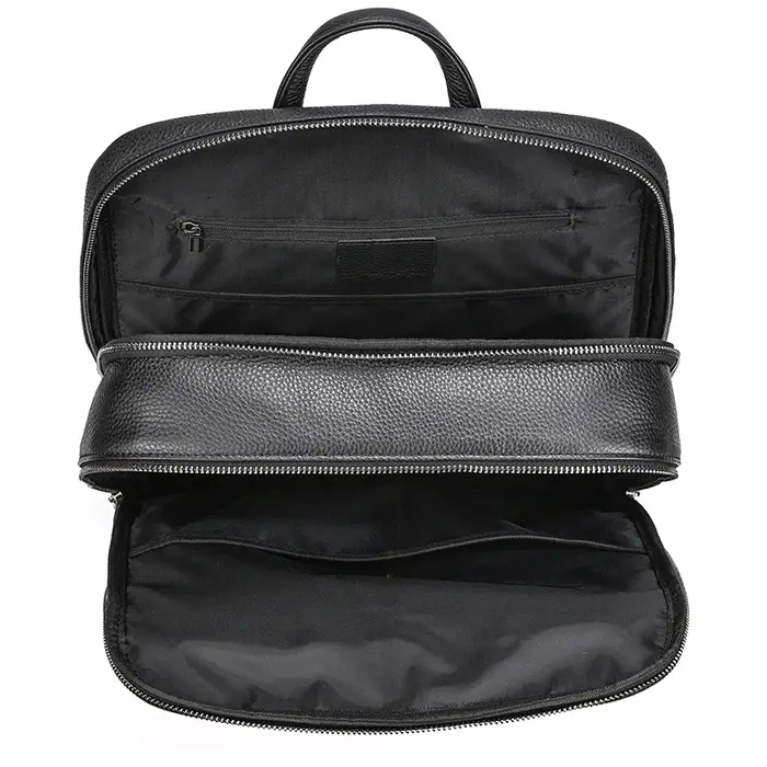Luufan – sac à dos d'affaires en cuir véritable pour hommes