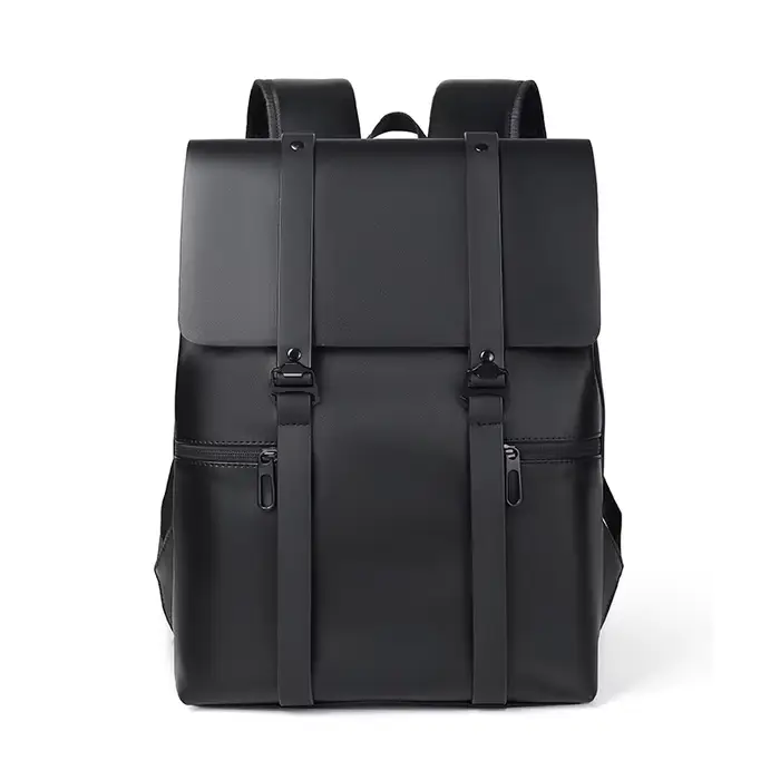Sacs à dos en cuir pour ordinateur portable pour hommes, sacs d'école, PU, voyage, loisirs, grande c