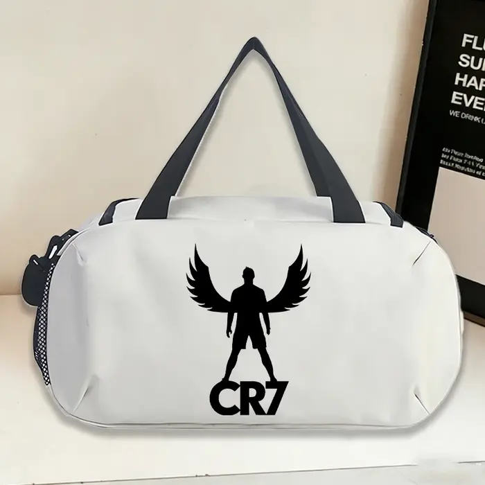 Sac de sport CR7, sac de voyage décontracté de grande taille pour femmes et hommes