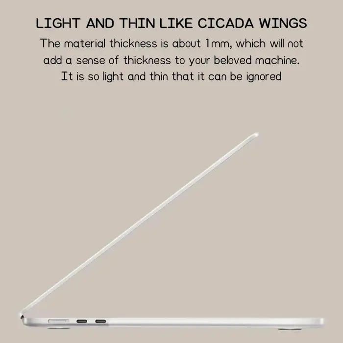 Étui pour ordinateur portable pour Macbook Air 13 M4 M3 M2